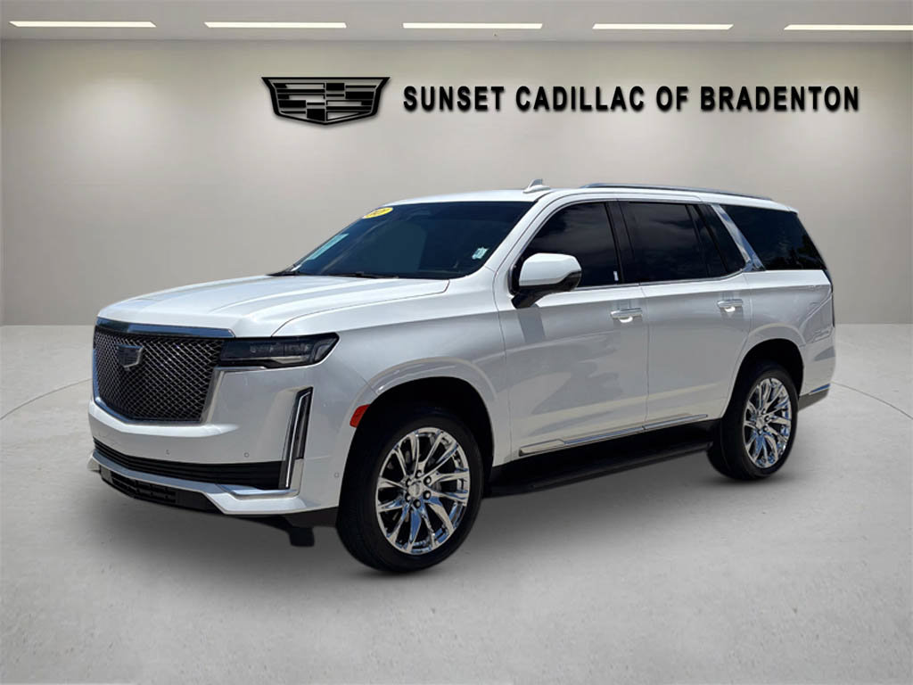 Used 2021 Cadillac Escalade Premium Luxury w/ LPO, Radiant Package AWD/4WD image 7