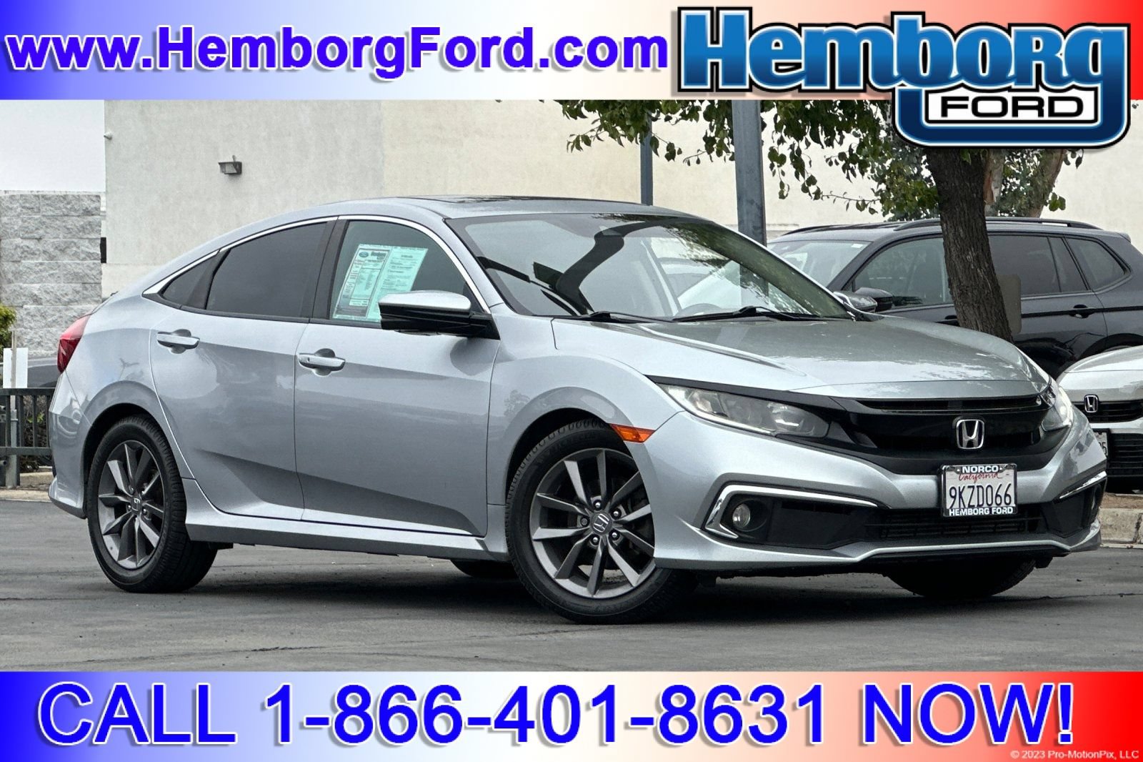 Used 2020 Honda Civic EX image 1