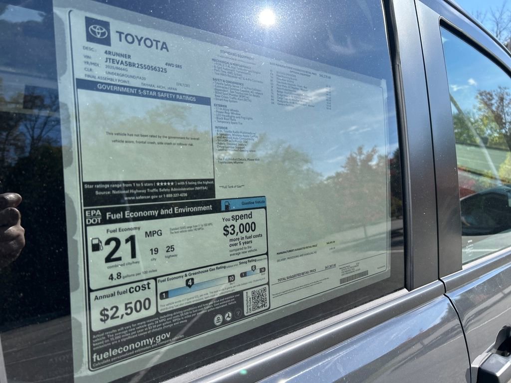 New 2025 Toyota 4Runner SR5 image 24