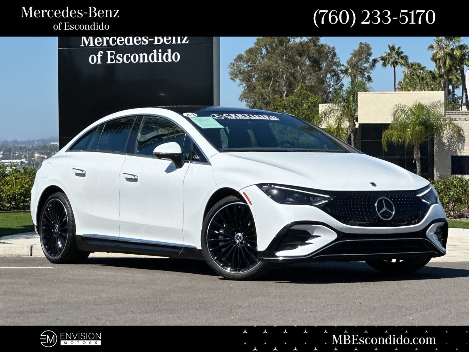 Certified 2024 Mercedes-Benz EQE 350+ 4MATIC Sedan image 1