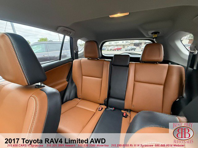 Used 2017 Toyota RAV4 Limited w/ All Weather Liner Package AWD/4WD image 24
