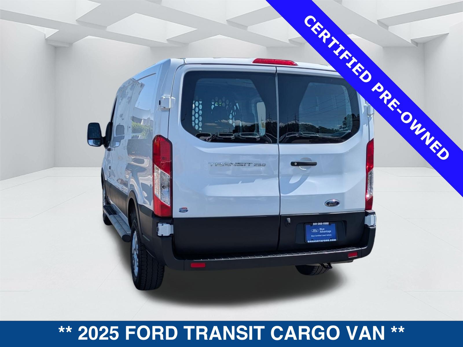 Certified 2025 Ford Transit 250 Low Roof w/ Exterior Upgrade Package RWD image 6