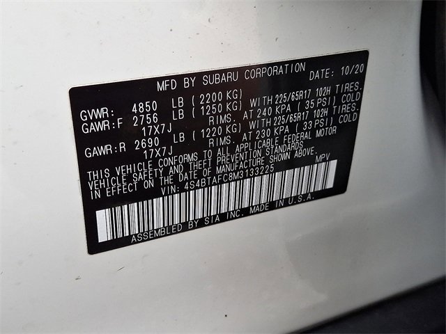 Used 2021 Subaru Outback Premium image 27