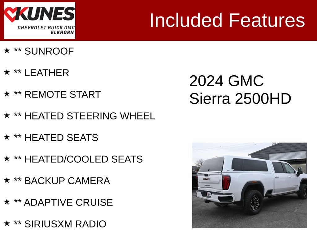 Used 2024 GMC Sierra 2500 Denali w/ Denali Reserve Package AWD/4WD image 2