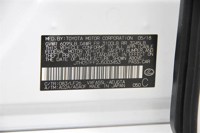 Used 2018 Lexus LS 500 F Sport w/ Accessory Package (Z2) image 23