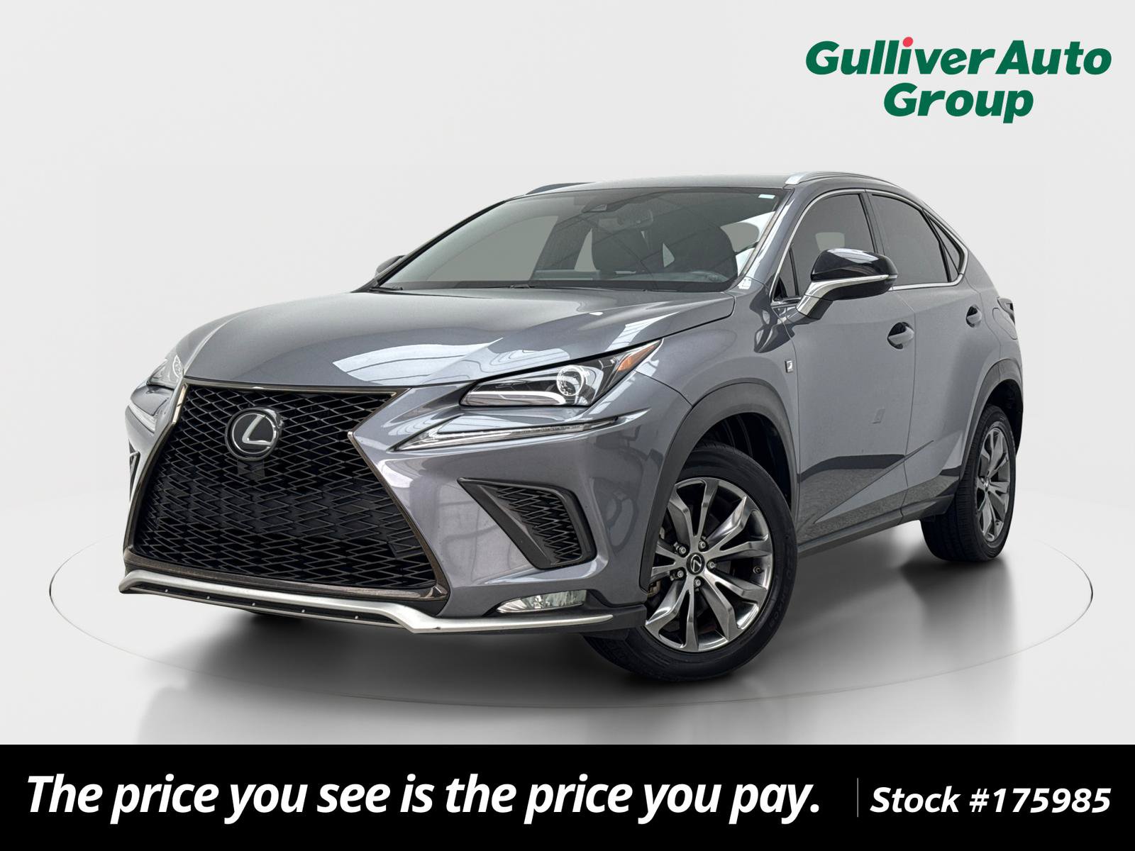 Used 2020 Lexus NX 300 F Sport w/ Accessory Package 2 FWD video 1