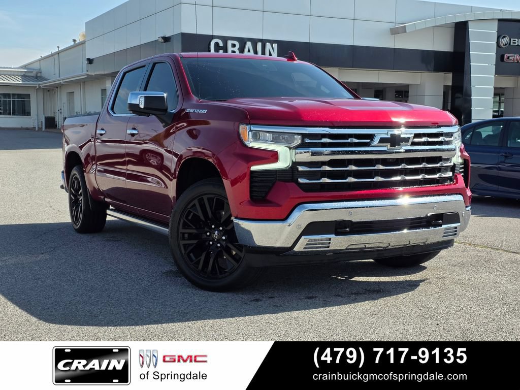 Used 2024 Chevrolet Silverado 1500 LTZ w/ Technology Package AWD/4WD image 1