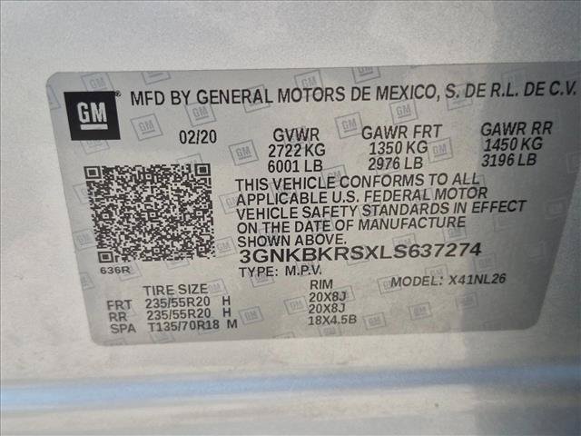 Used 2020 Chevrolet Blazer RS w/ LPO, Floor Liner Package AWD/4WD image 23