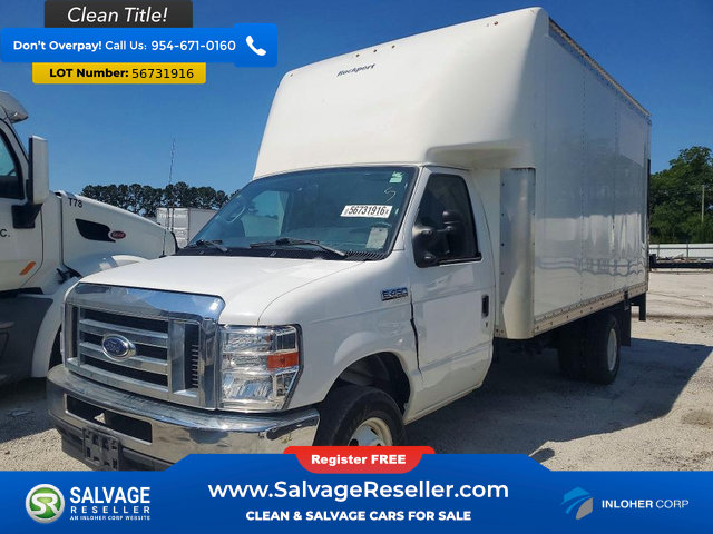 Used 2022 Ford E-450 and Econoline 450 Super Duty w/ Power Windows & Locks Group RWD image 1