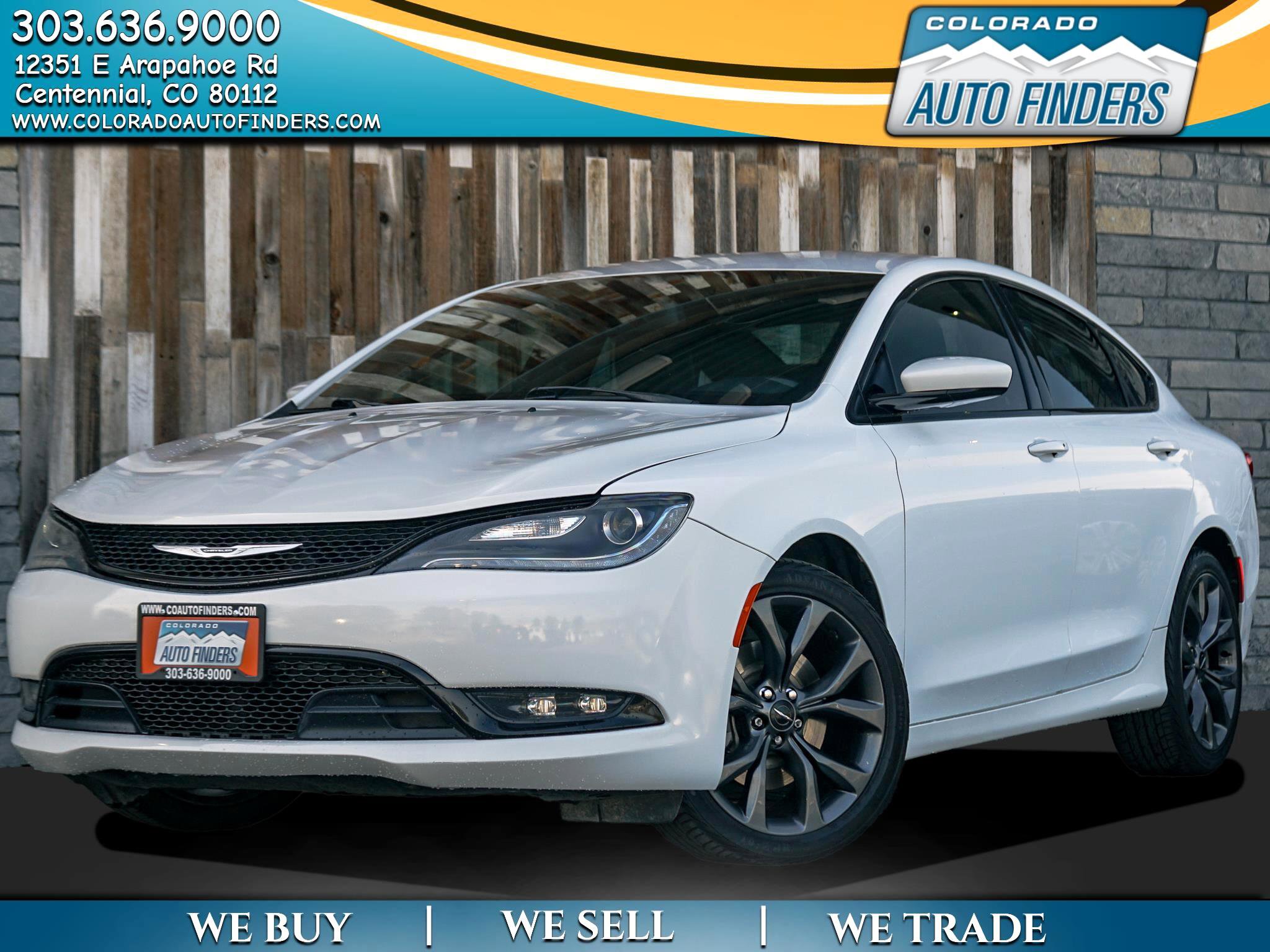 Used 2015 Chrysler 200 S w/ Navigation & Sound Group I image 1