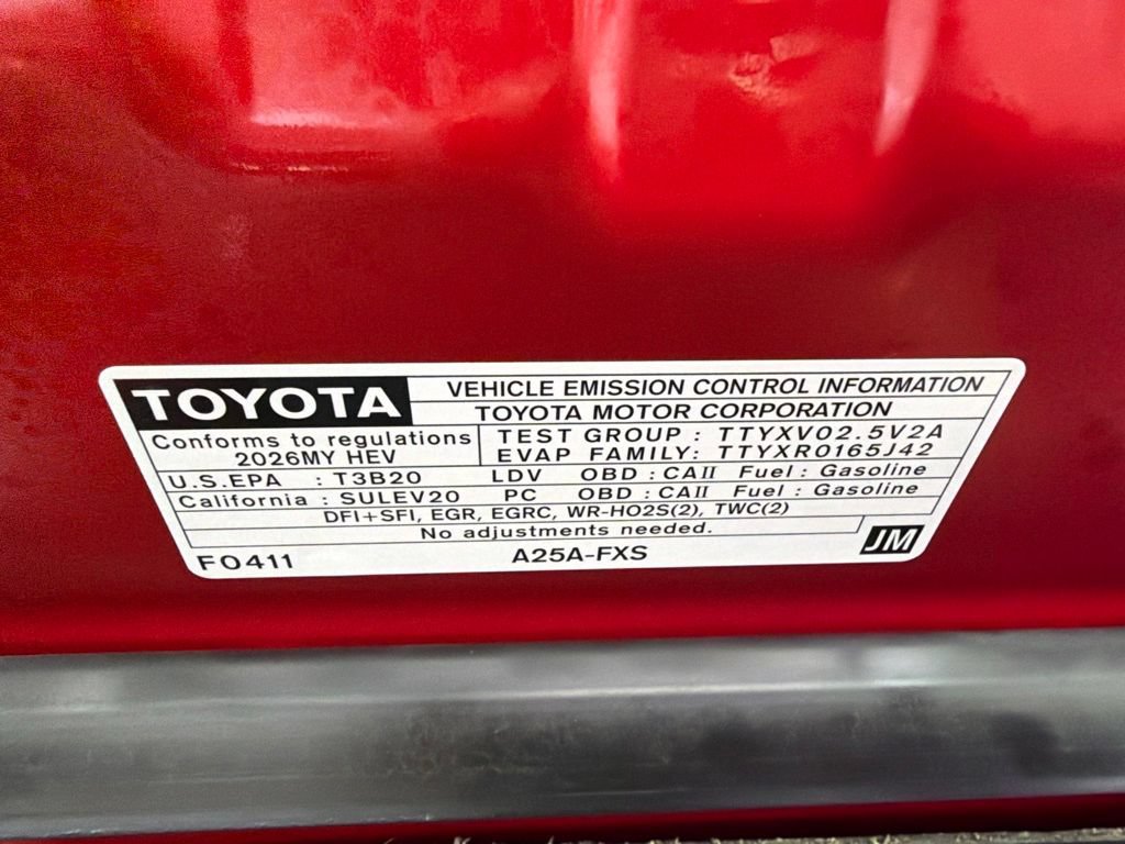 Certified 2026 Toyota Camry LE FWD image 35