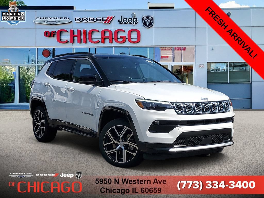 Certified 2024 Jeep Compass Limited w/ Elite Group AWD/4WD image 1