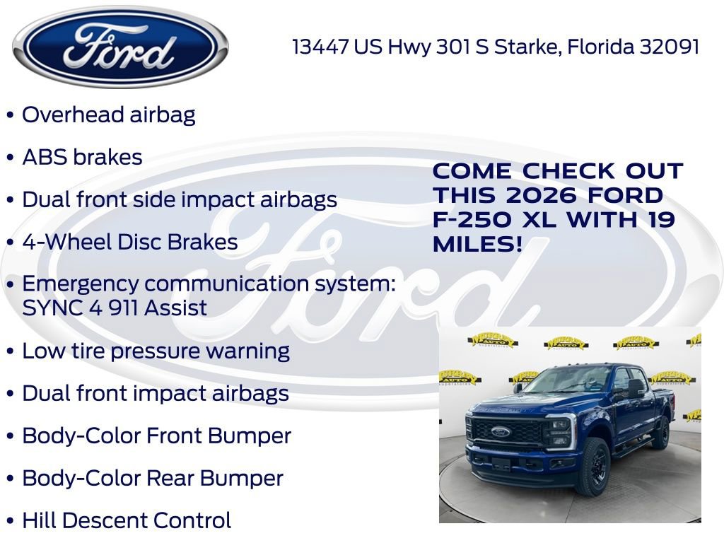 New 2026 Ford F250 XL w/ STX Appearance Package AWD/4WD image 30