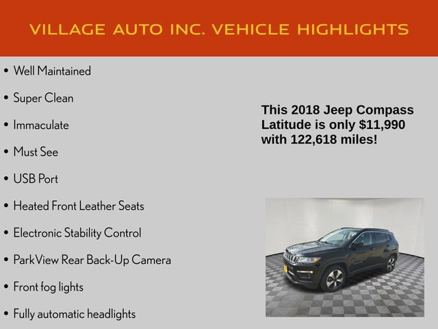Used 2018 Jeep Compass Latitude w/ Popular Equipment Group image 7