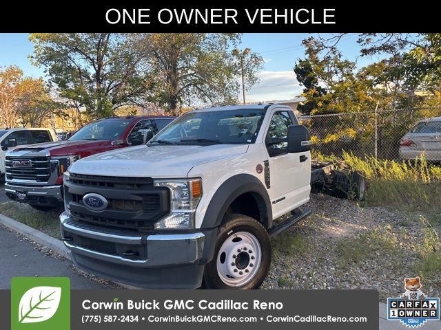Used 2021 Ford F550 2WD Regular Cab Super Duty image 1