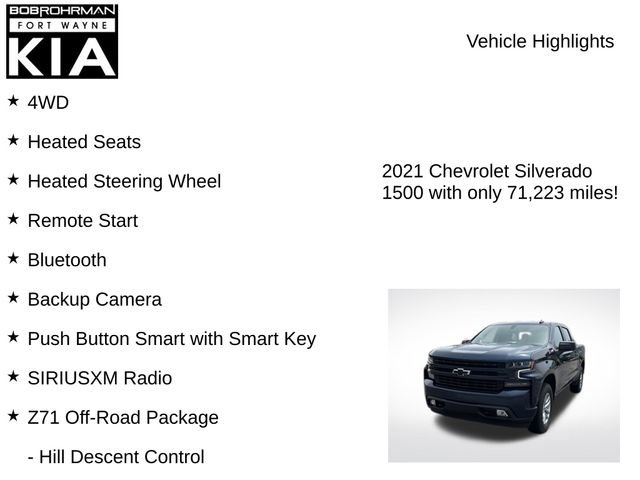 Used 2021 Chevrolet Silverado 1500 RST AWD/4WD image 8