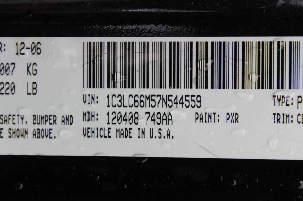 Used 2007 Chrysler Sebring Limited w/ Luxury Group FWD image 11