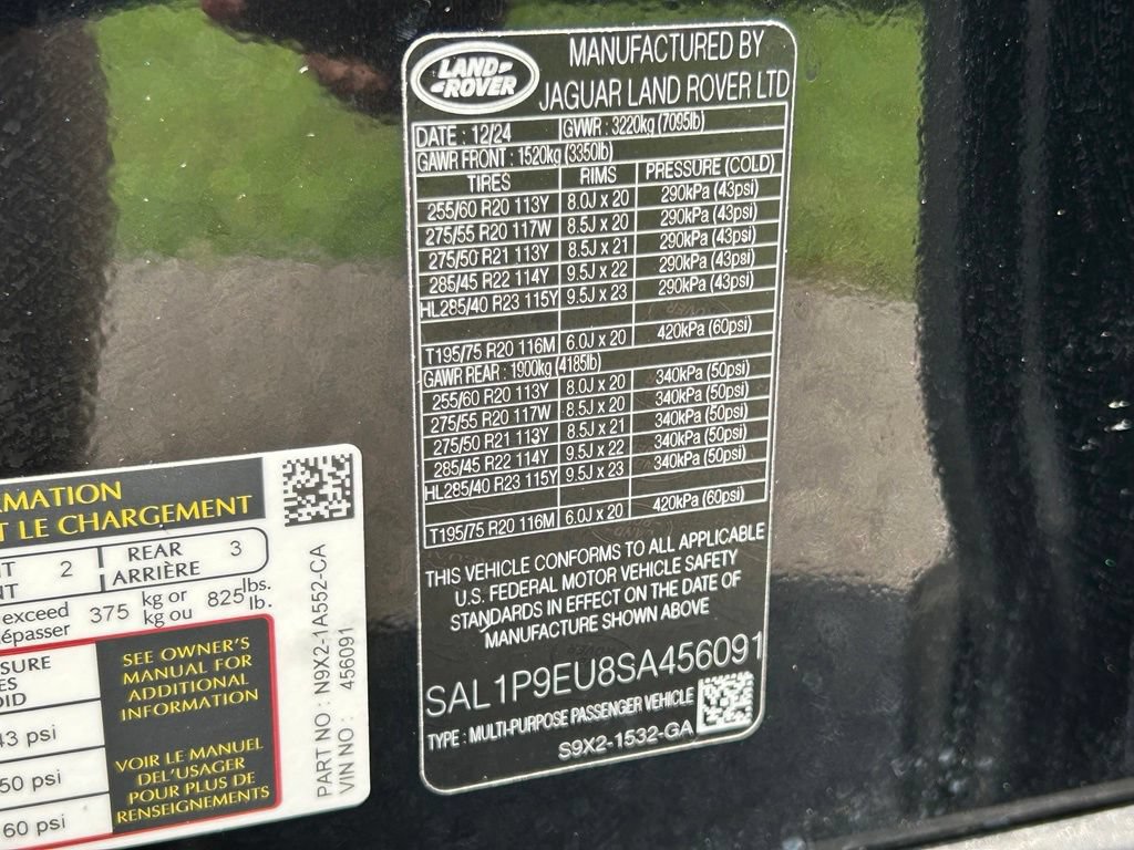 Used 2025 Land Rover Range Rover Sport SE AWD/4WD image 54