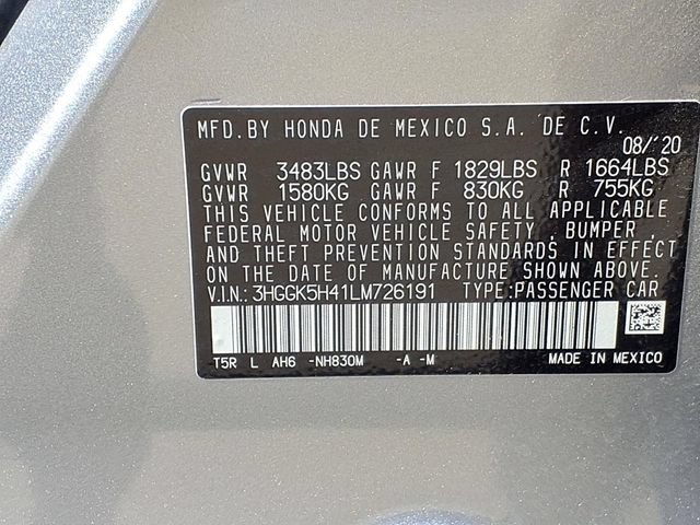 Used 2020 Honda Fit LX image 9