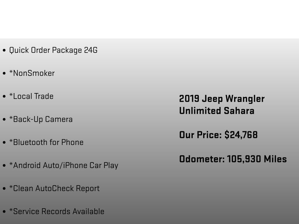 Used 2019 Jeep Wrangler Unlimited Sahara image 6