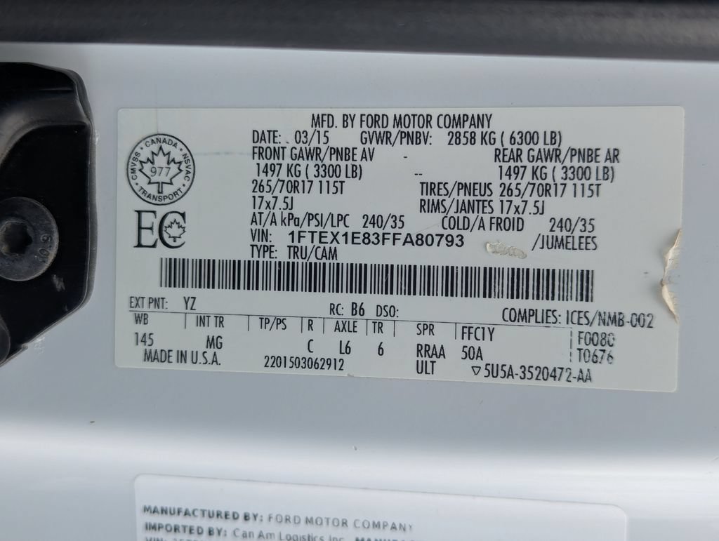 Used 2015 Ford F150 XLT AWD/4WD image 35