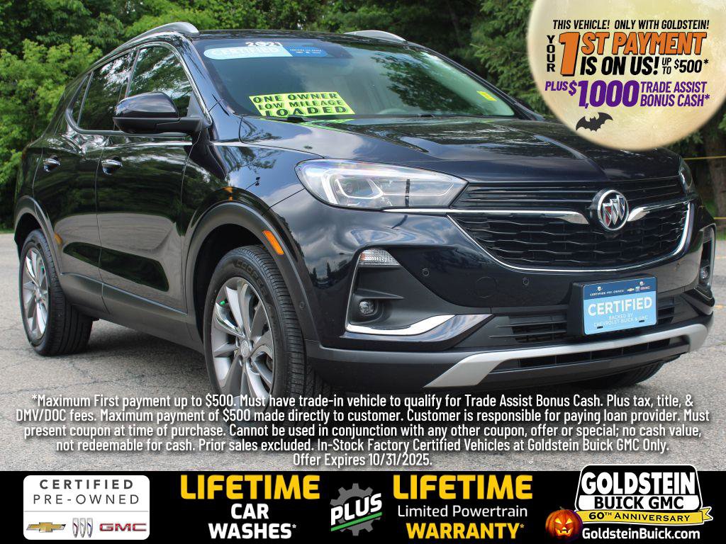 Certified 2021 Buick Encore GX Essence w/ Advanced Technology Package