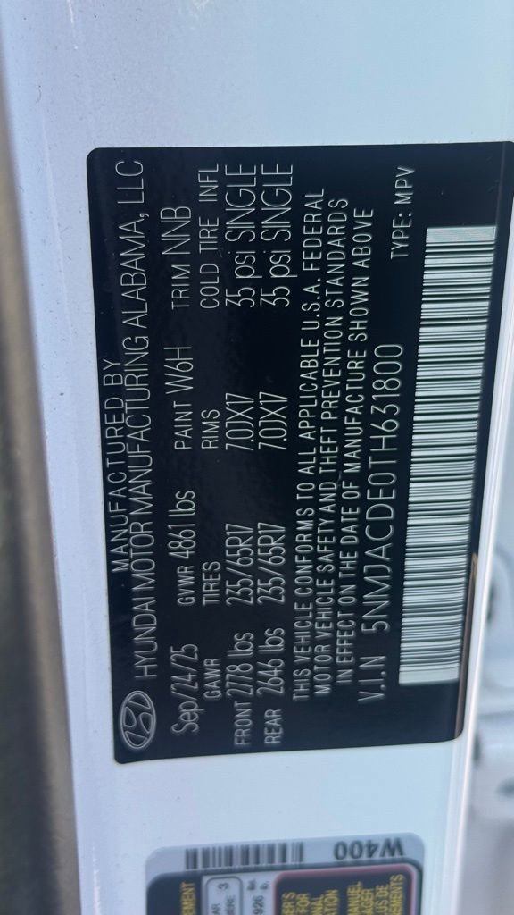 Used 2026 Hyundai Tucson SE AWD/4WD image 8