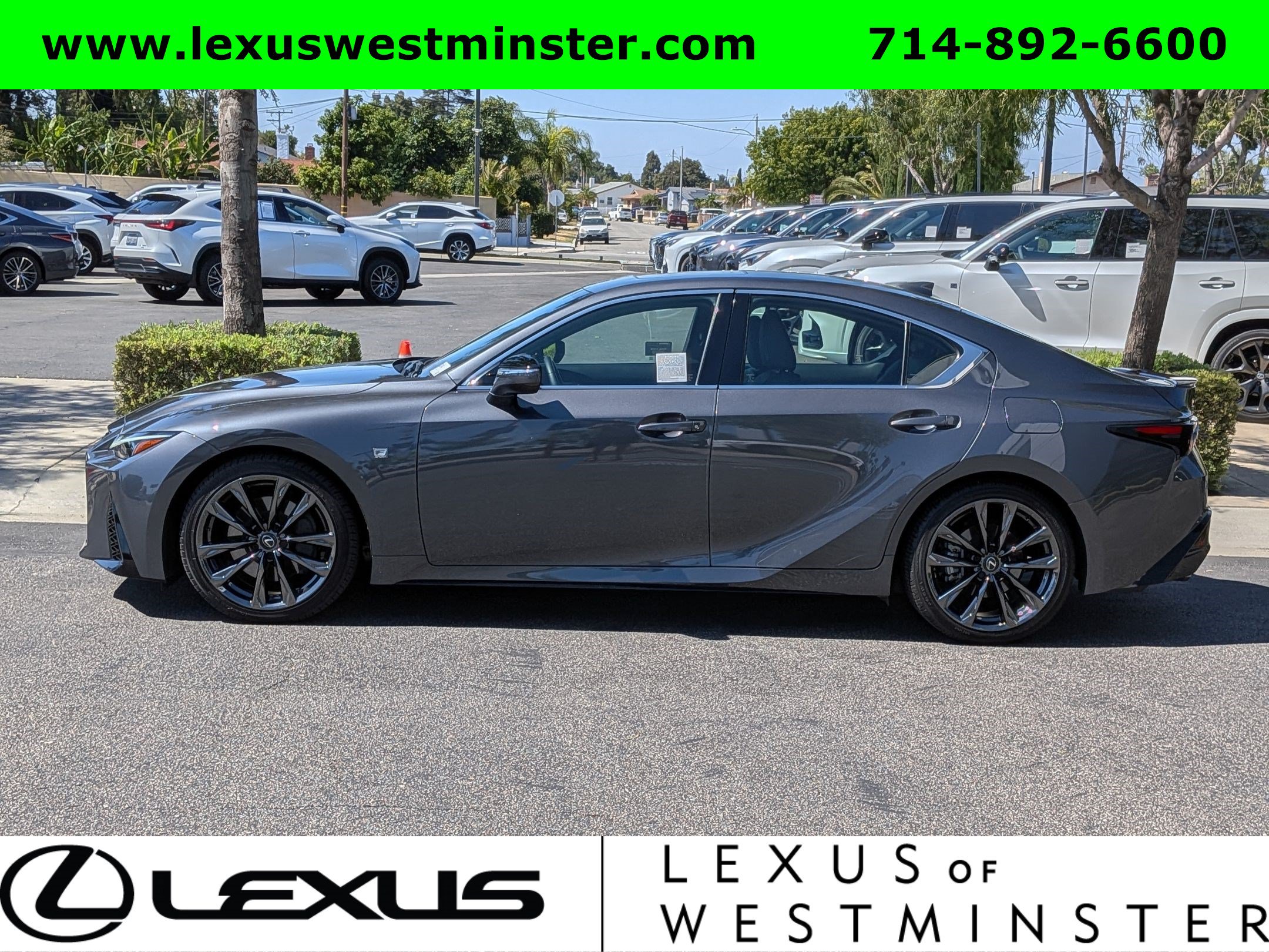 Certified 2023 Lexus IS 350 F Sport w/ Accessory Package RWD image 12