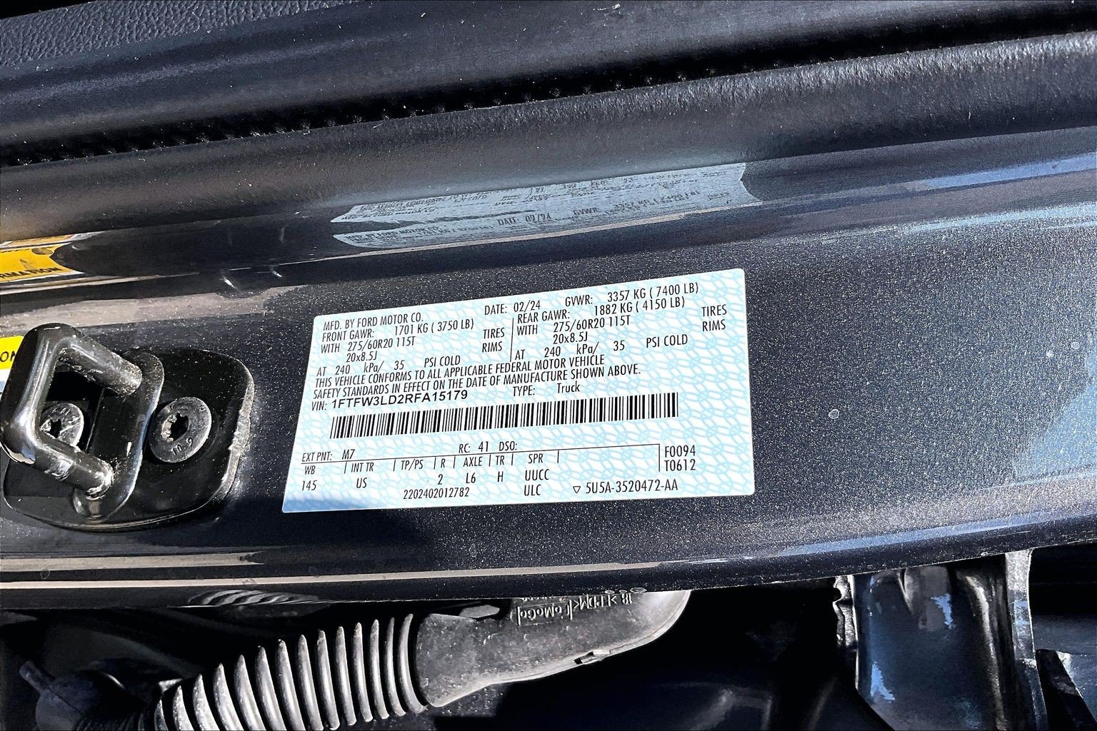 Used 2024 Ford F150 XLT w/ Equipment Group 302A MID AWD/4WD image 35