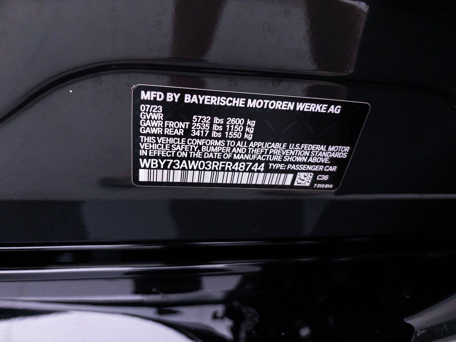 Used 2024 BMW i4 eDrive40 w/ M Sport Package RWD image 45