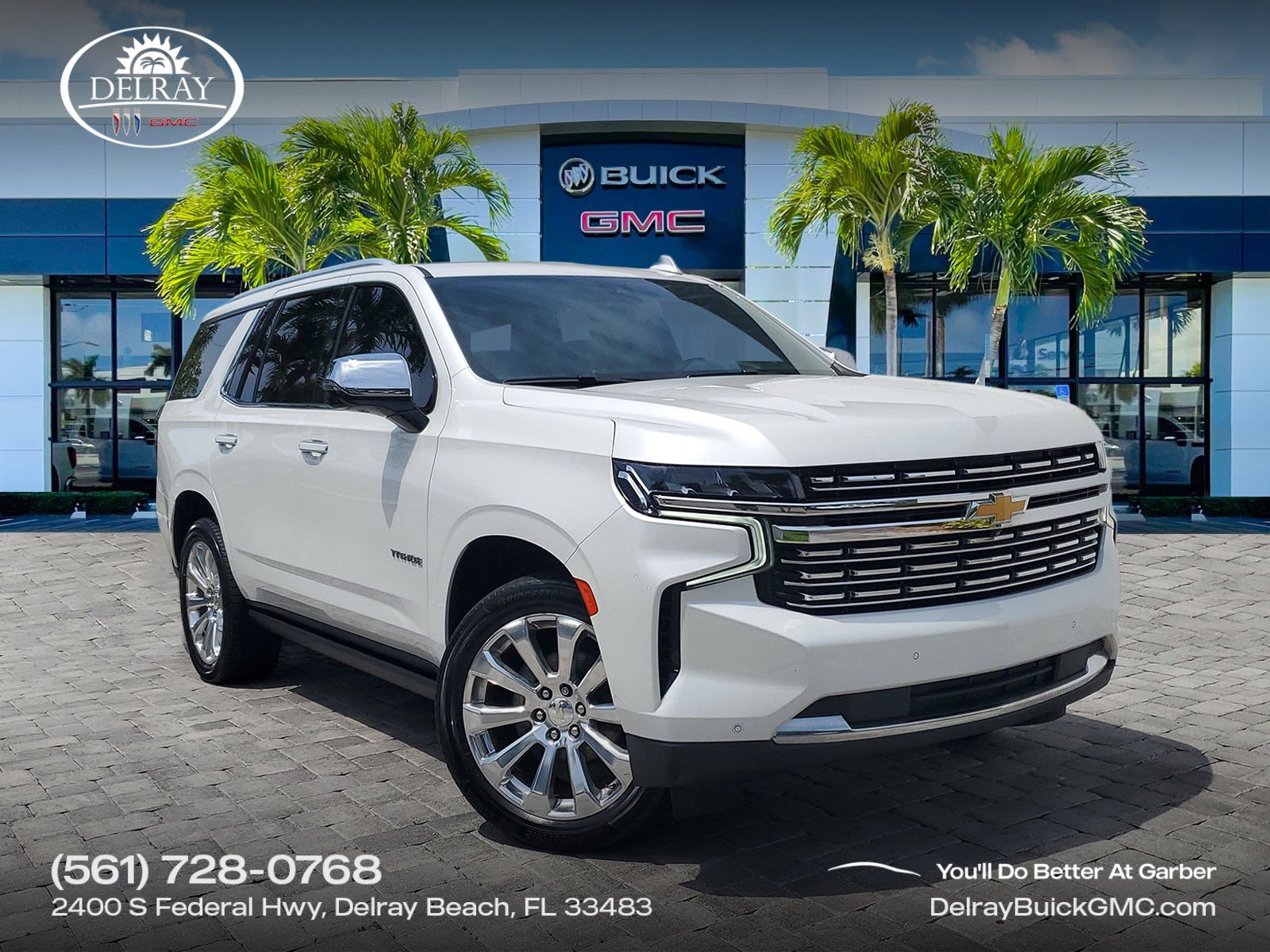 Used 2021 Chevrolet Tahoe Premier w/ Premium Package RWD image 1