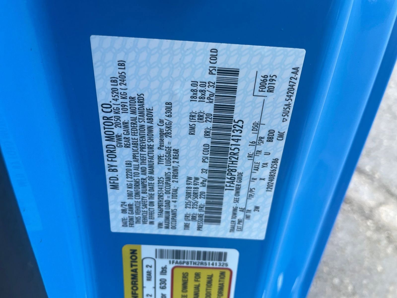 Used 2024 Ford Mustang Premium image 28