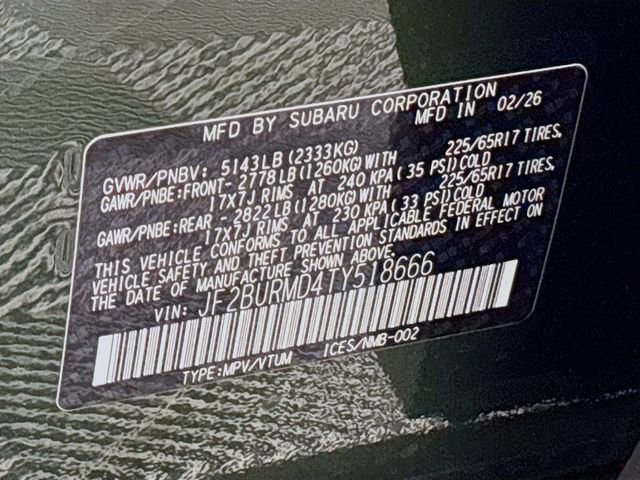 New 2026 Subaru Outback Wilderness image 34