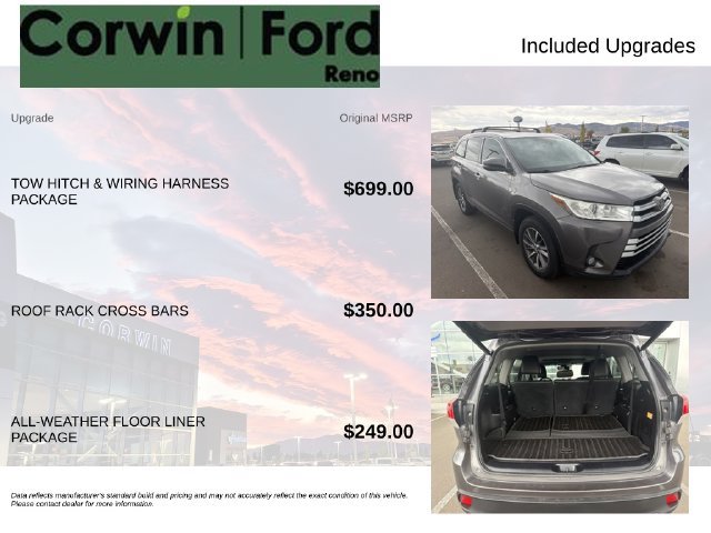 Used 2017 Toyota Highlander XLE AWD/4WD image 3