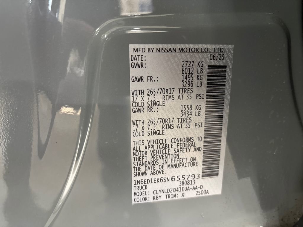 Certified 2025 Nissan Frontier PRO-4X image 16