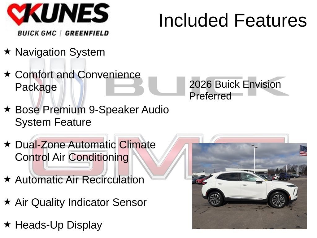 New 2026 Buick Envision Preferred image 3