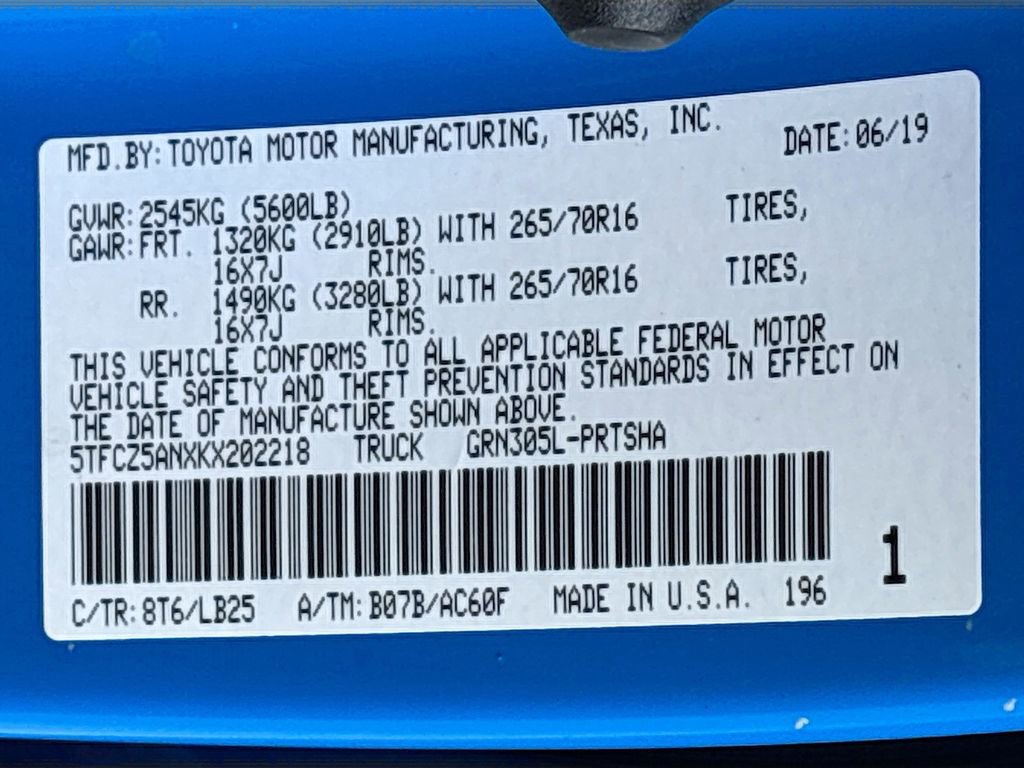 Used 2019 Toyota Tacoma TRD Pro AWD/4WD image 35