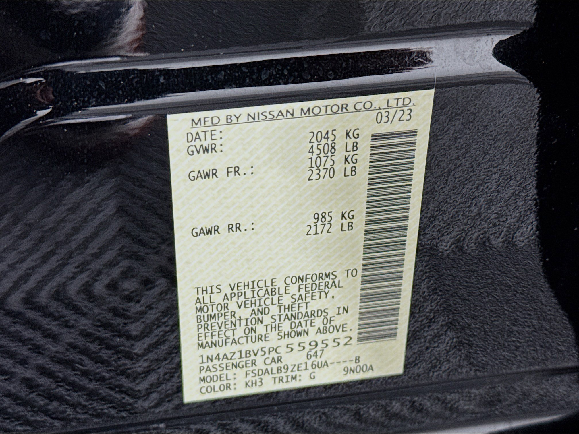 Used 2023 Nissan Leaf S image 39