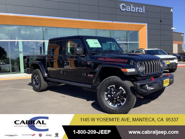 New 2026 Jeep Gladiator Rubicon w/ Steel Bumper Group