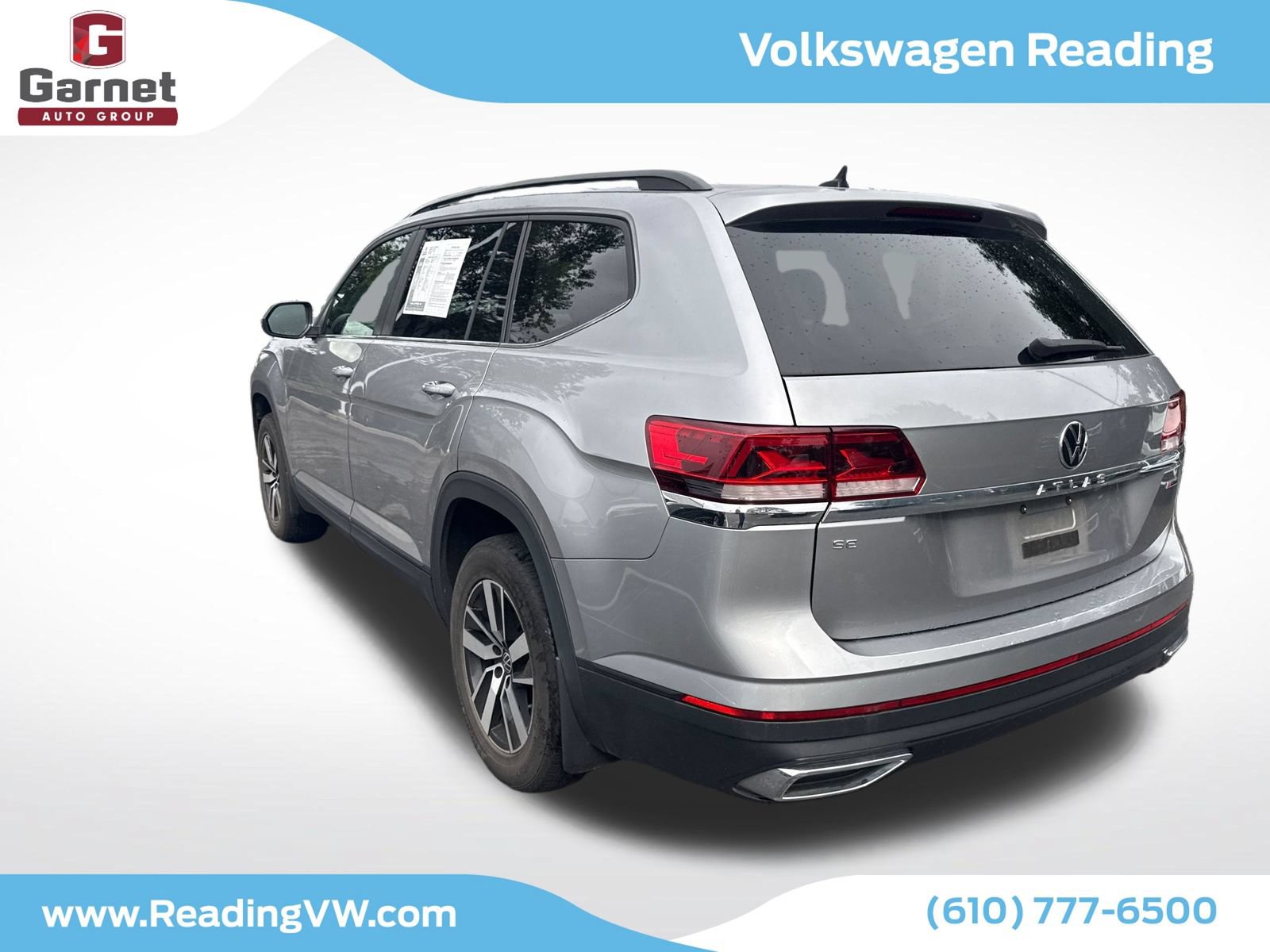 Used 2022 Volkswagen Atlas SE AWD/4WD image 3