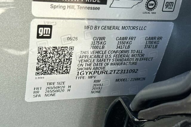 New 2026 Cadillac Lyriq Sport w/ LPO, Floor Liner Package AWD/4WD image 28
