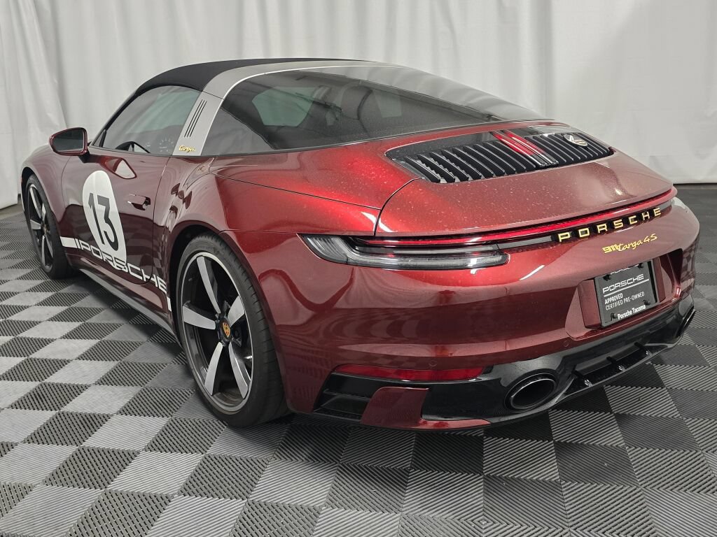 Certified 2021 Porsche 911 Targa 4S Heritage Design AWD/4WD image 3