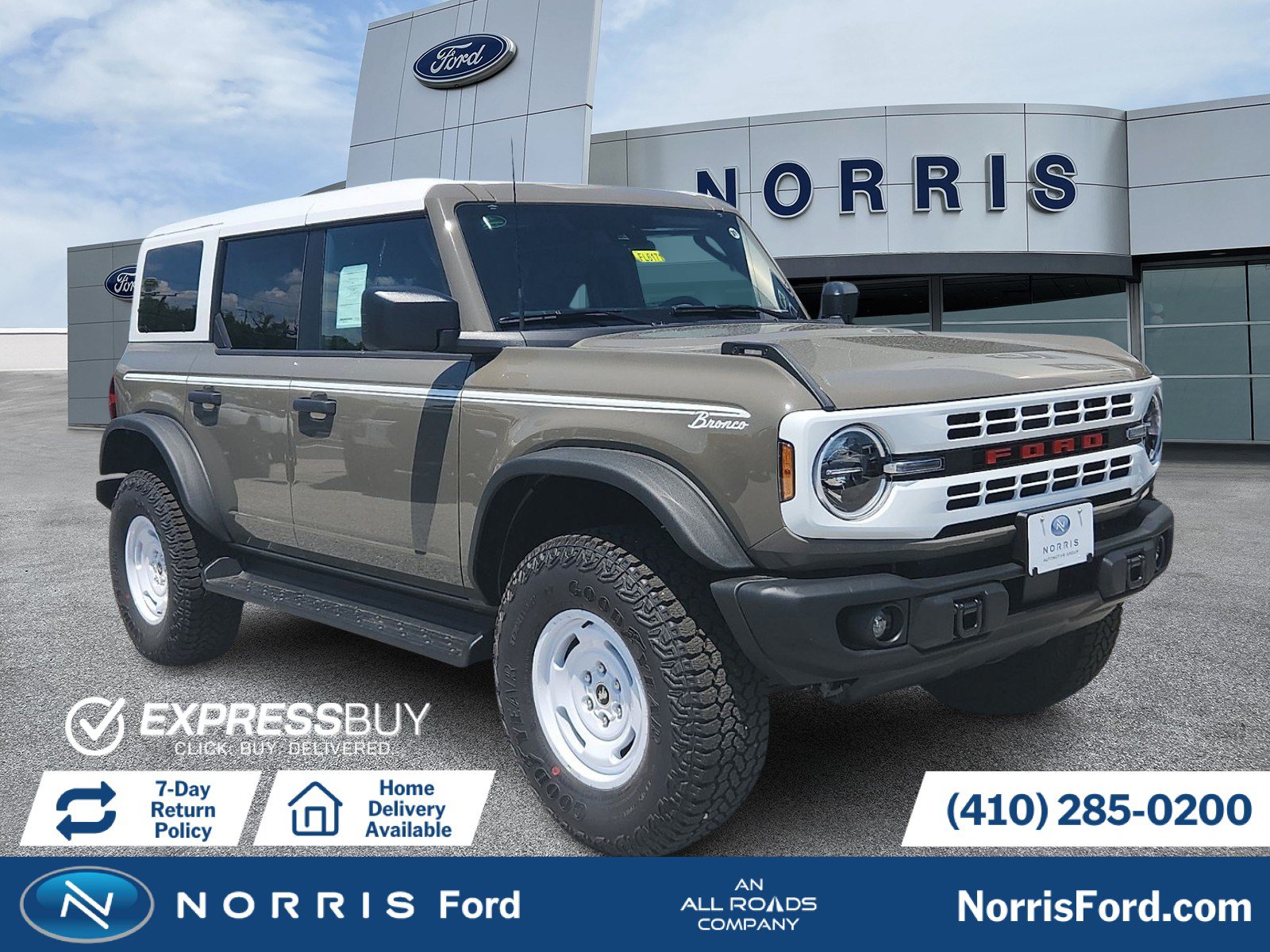 New 2026 Ford Bronco Heritage Edition