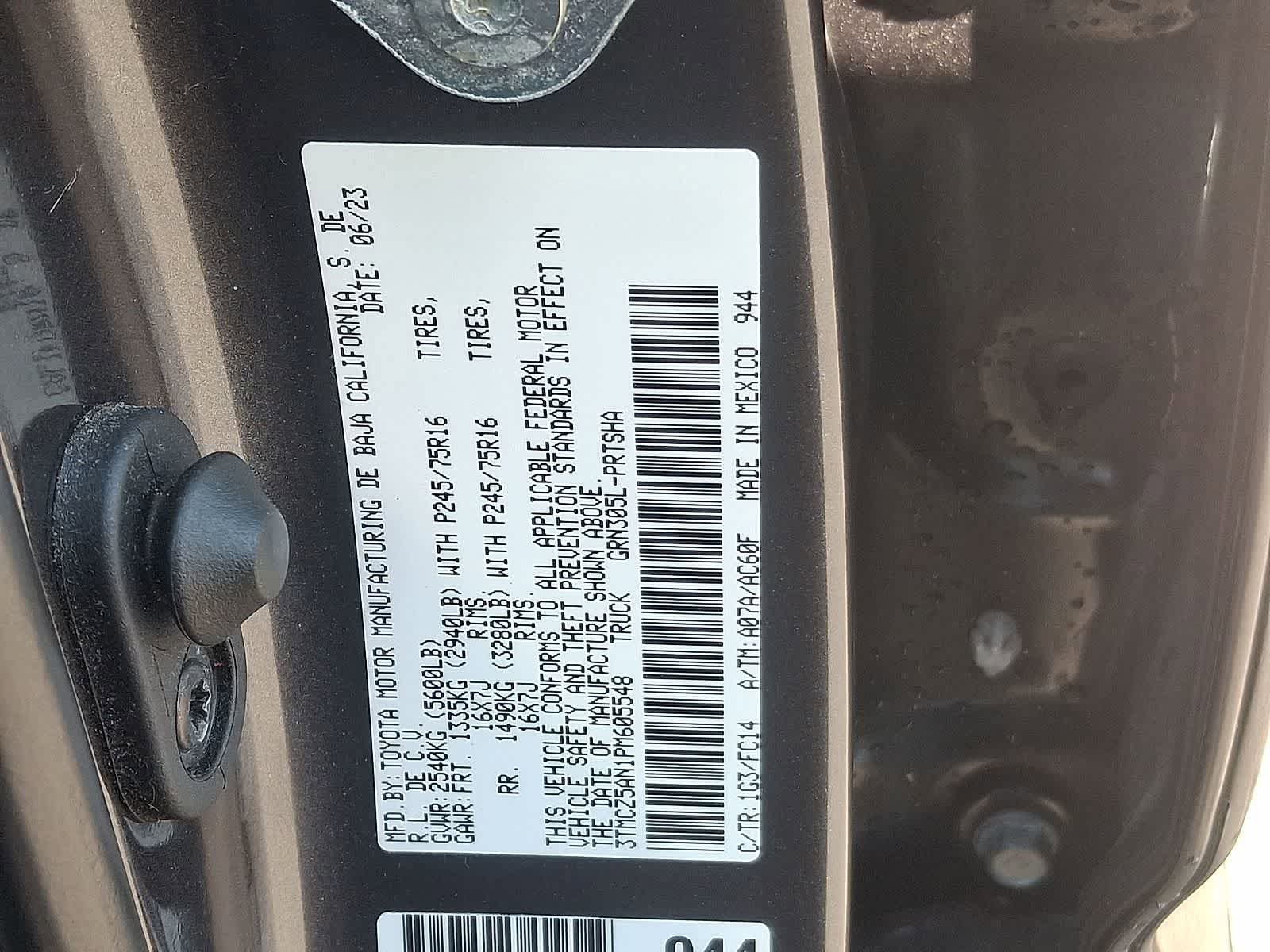 Used 2023 Toyota Tacoma SR5 w/ SX Package image 38