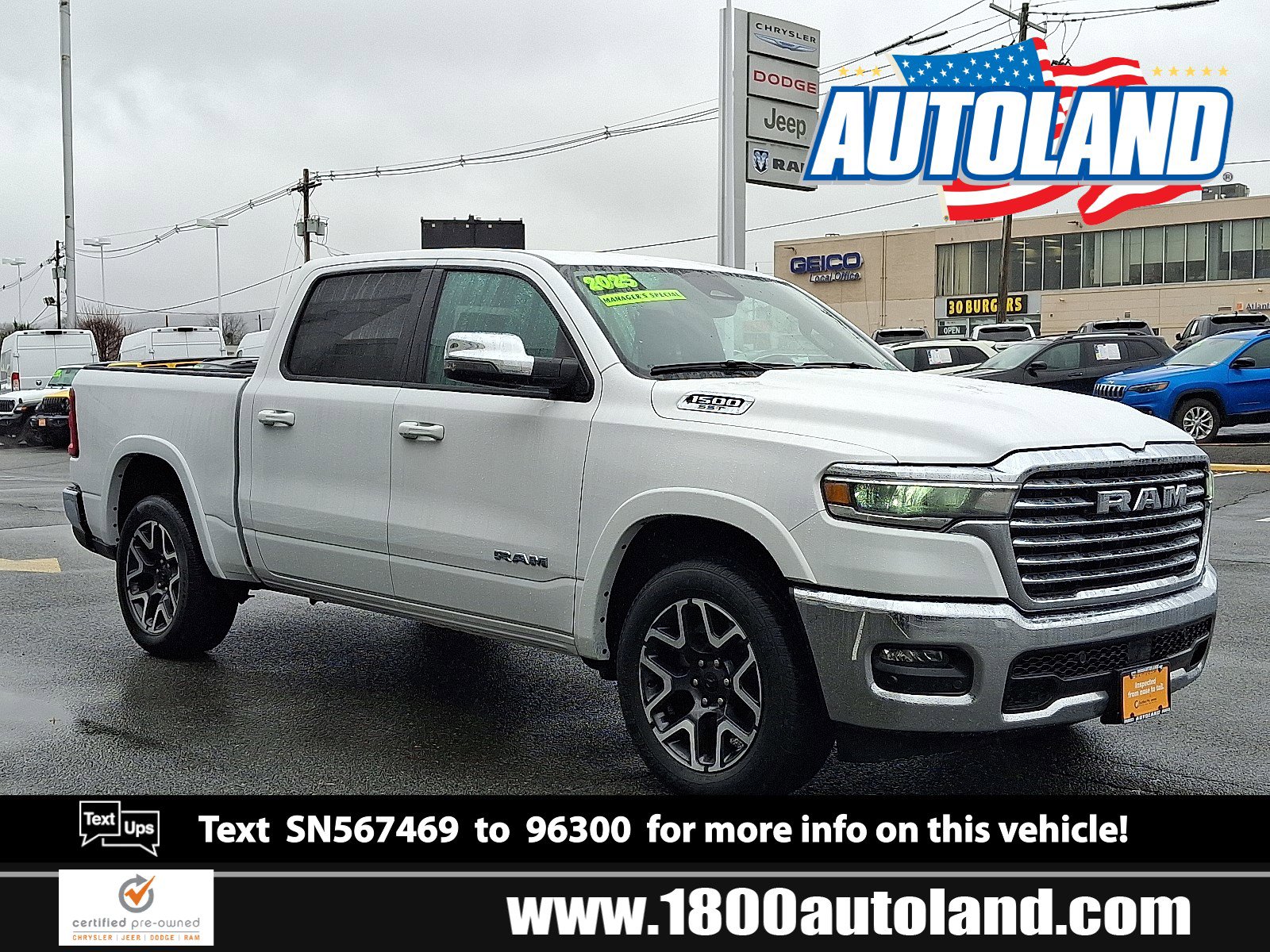 Certified 2025 RAM 1500 Laramie image 1