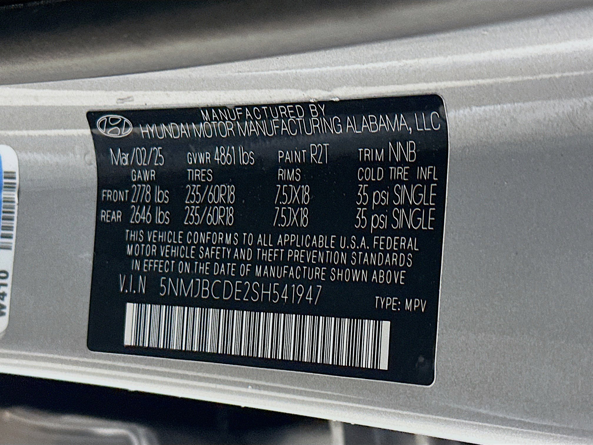 Used 2025 Hyundai Tucson SEL AWD/4WD image 12