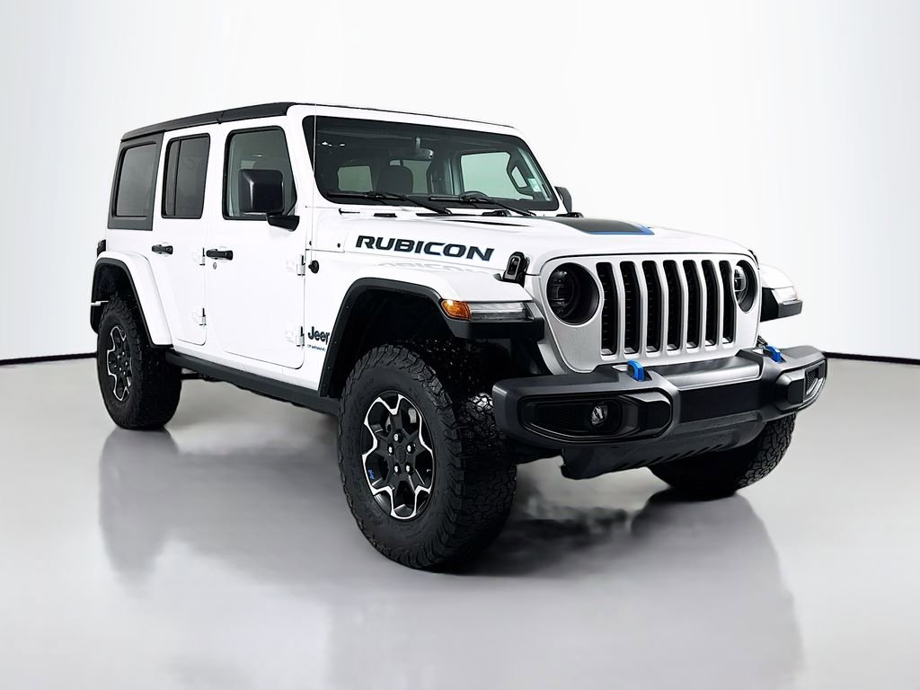 Used 2023 Jeep Wrangler Unlimited Rubicon 4xe w/ Cold Weather Group image 3