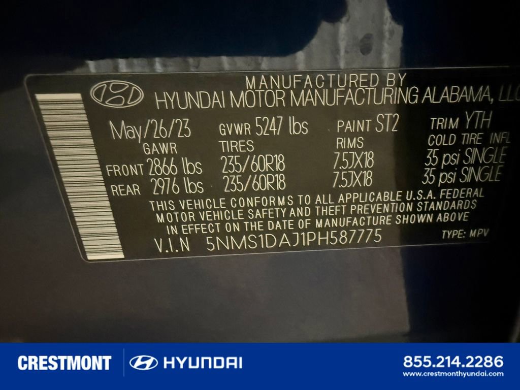 Used 2023 Hyundai Santa Fe SE AWD/4WD image 37