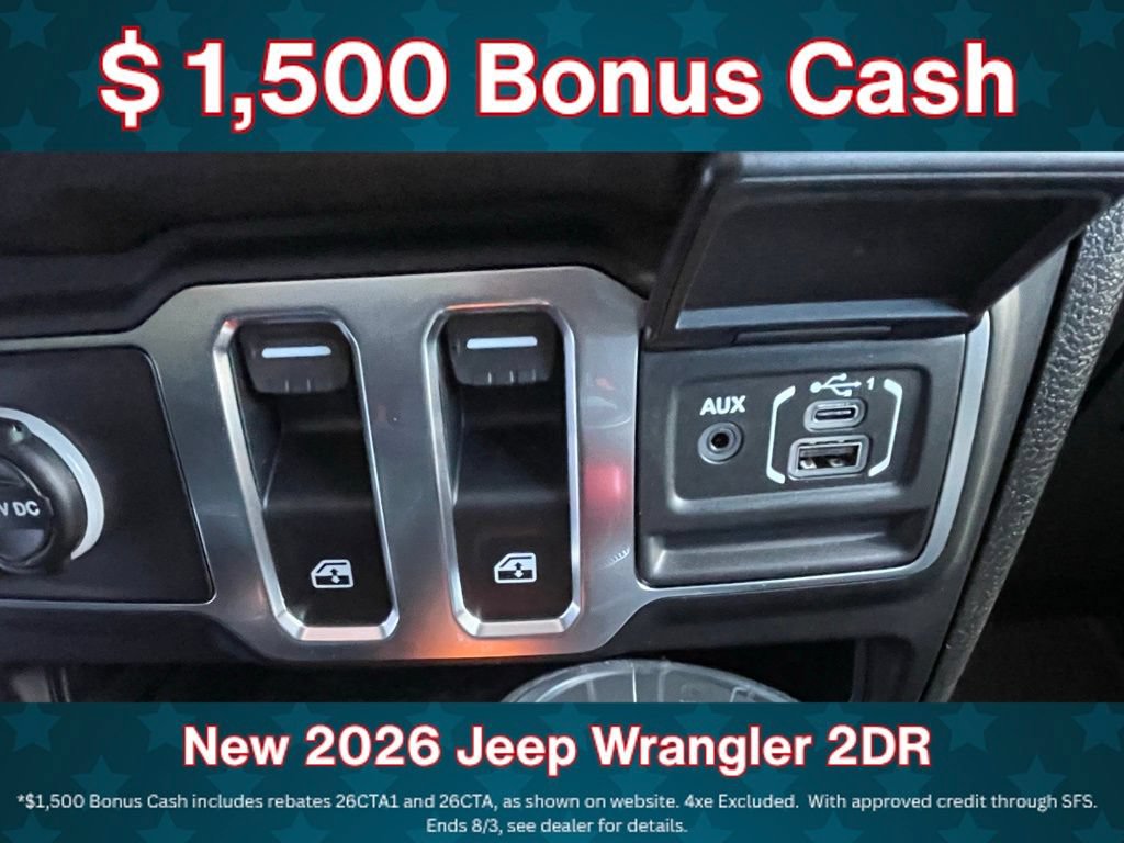 New 2026 Jeep Wrangler Sport AWD/4WD image 23
