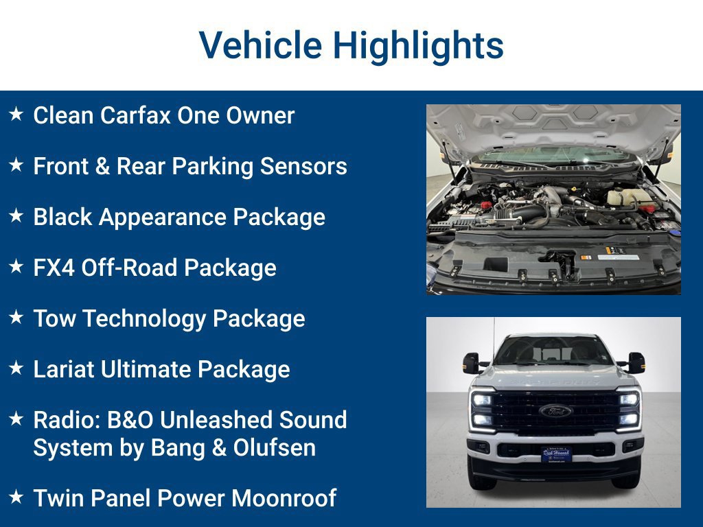 Used 2023 Ford F350 Lariat w/ Lariat Ultimate Package AWD/4WD image 3